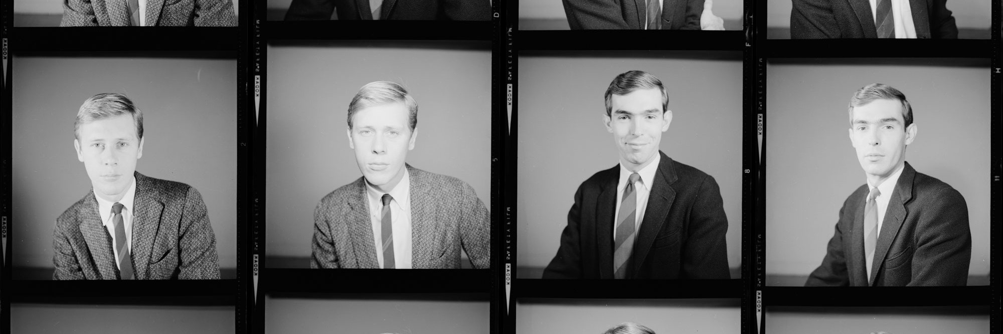 Passport photos of Peter Hujar and Paul Thek, 1962. © The Peter Hujar Archive/Artists Rights Society (ARS), New York, DACS, London