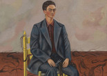 Frida Kahlo. Self-Portrait with Cropped Hair (detail). 1940. Oil on canvas. The Museum of Modern Art, New York. Gift of Edgar Kaufmann, Jr. © 2026 Banco de México Diego Rivera Frida Kahlo Museums Trust, Mexico, D.F./Artists Rights Society (ARS), New York