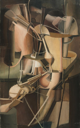 Marcel Duchamp. Bride. 1912. Oil on canvas, 35 1/4 × 21 7/8" (89.5 × 55.6 cm). Philadelphia Museum of Art: The Louise and Walter Arensberg Collection, 1950