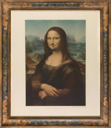 Marcel Duchamp. L.H.O.O.Q. 1930. Large-scale replica, 25 1/2 x 19" (64.7 x 48.2 cm). Musée National d'Art Moderne, Centre Georges Pompidou