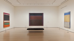 Installation view of the gallery “Mark Rothko” in the exhibition "1950–1980: Works from the Collection," January 6, 2023–ongoing. Photographed in January 2023 by Emile Askey.