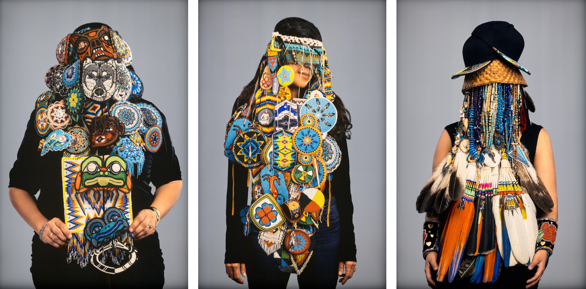 *Connie*, *Dee*, and *Shadae*, from the Headdress Series
