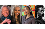 robin holder, Photo by Leslie Jean Bart; Donna M. Jones, Photo by Kelli Knight; Tschabalala Self, Photo by Christian DeFonte; Souleo, Photo by Abigail Ekue