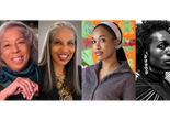 robin holder, Photo by Leslie Jean Bart; Donna M. Jones, Photo by Kelli Knight; Tschabalala Self, Photo by Christian DeFonte; Souleo, Photo by Abigail Ekue