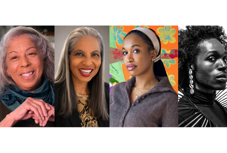 robin holder, Photo by Leslie Jean Bart; Donna M. Jones, Photo by Kelli Knight; Tschabalala Self, Photo by Christian DeFonte; Souleo, Photo by Abigail Ekue