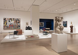 Installation view of Gallery 513: The New Spirit in Paris, The Museum of Modern Art, New York, ongoing. Photo: Jonathan Dorado