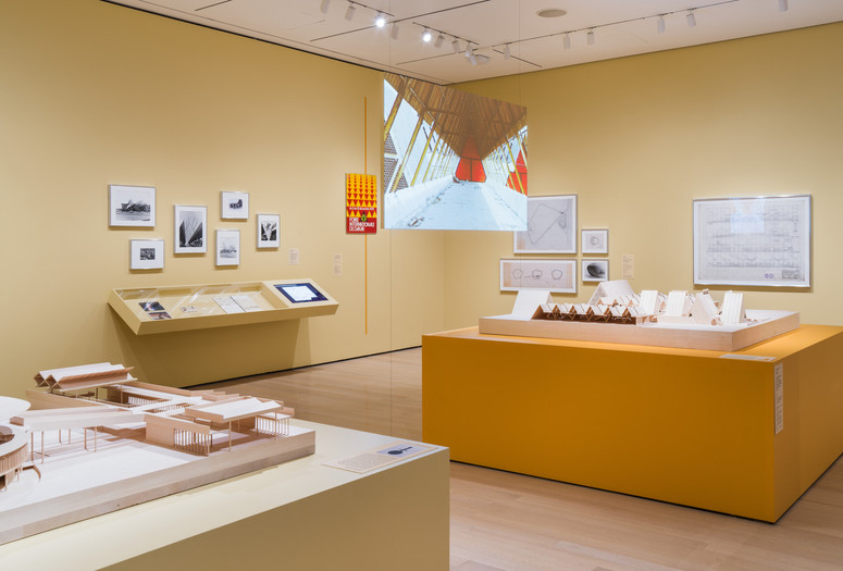 Installation view of Architects of Liberation: Modernism in Western Africa, The Museum of Modern Art, New York, July 5, 2026–January 2, 2027. Photo: Martin Parsekian
