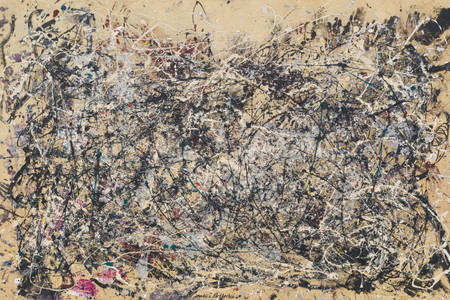 Jackson Pollock. Number 1A, 1948. 1948. Oil and enamel paint on canvas, 68" × 8' 8" (172.7 × 264.2 cm). The Museum of Modern Art, New York. Purchase. © 2026 Pollock-Krasner Foundation/Artists Rights Society (ARS), New York