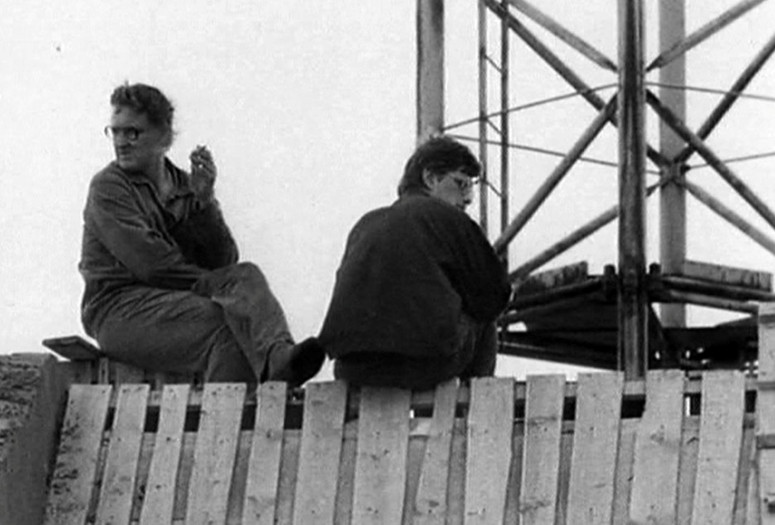 Today We Are Going to Build a House (СЕГОДНЯ МЫ ПОСТРОИМ ДОМ). 1996. Russia. Directed by Sergei Loznitsa, Marat Magambetov. Courtesy Atoms &amp; Void