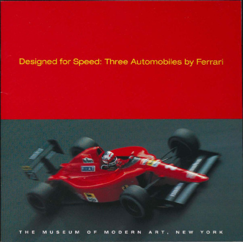 Designed for Speed: Three Automobiles by Ferrari | MoMA