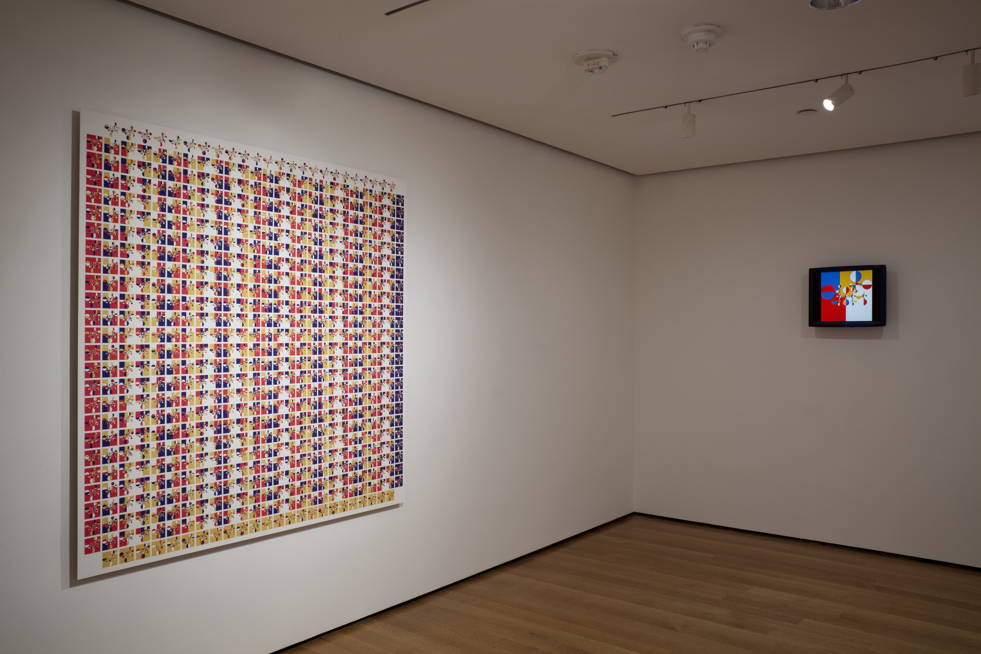 Installation view of the exhibition 
