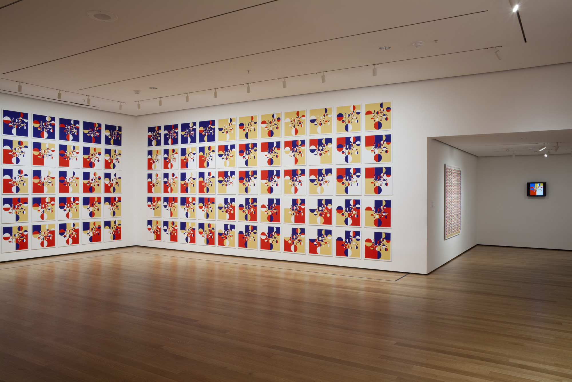 Installation view of the exhibition 