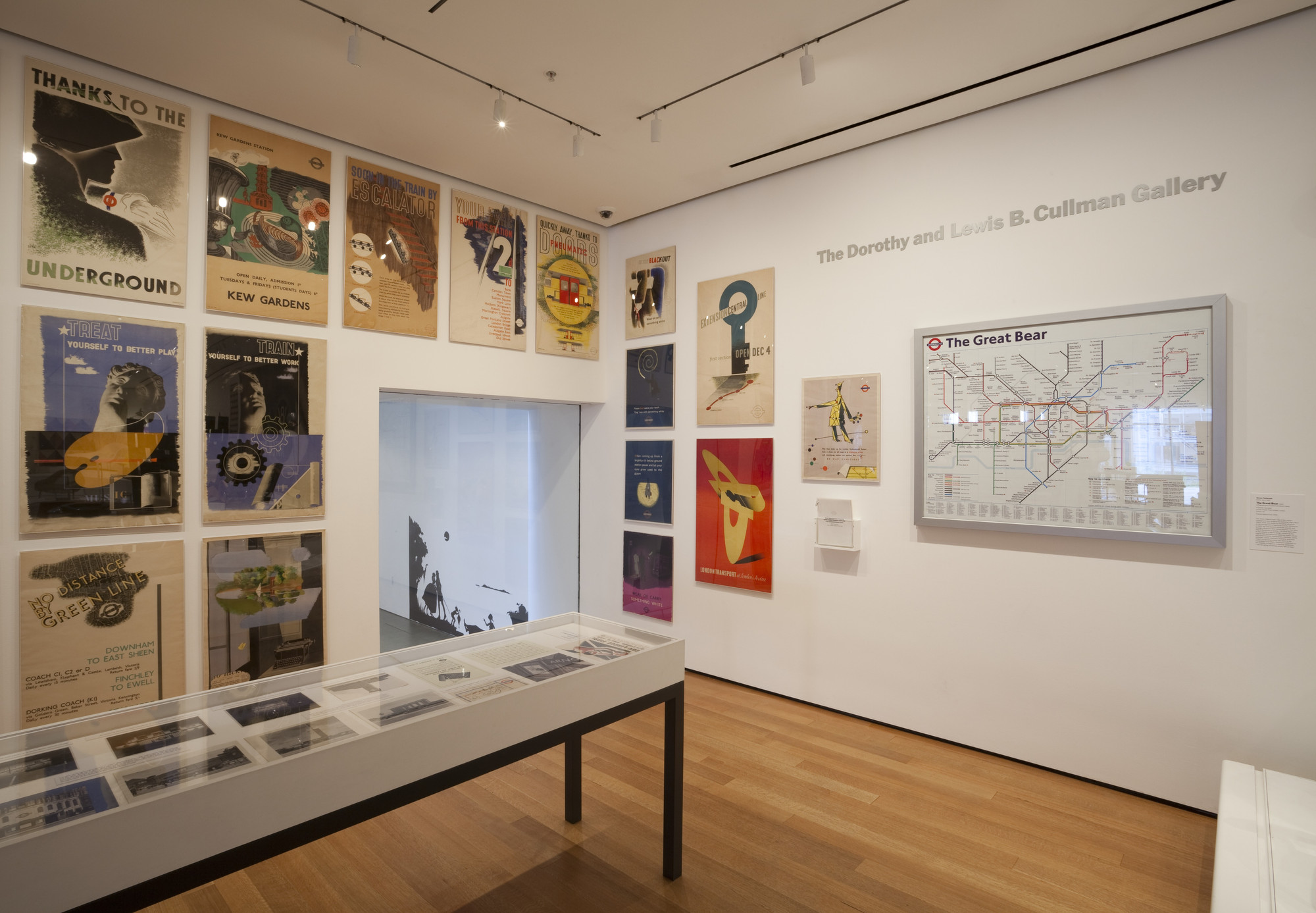 efter skole vrede dusin Installation view of the exhibition, "Underground Gallery: London Transport  Posters, 1920s-1940s" | MoMA