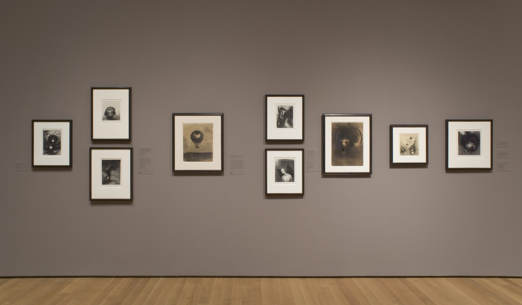 Installation view of the exhibition, “Beyond the Visible The Art of