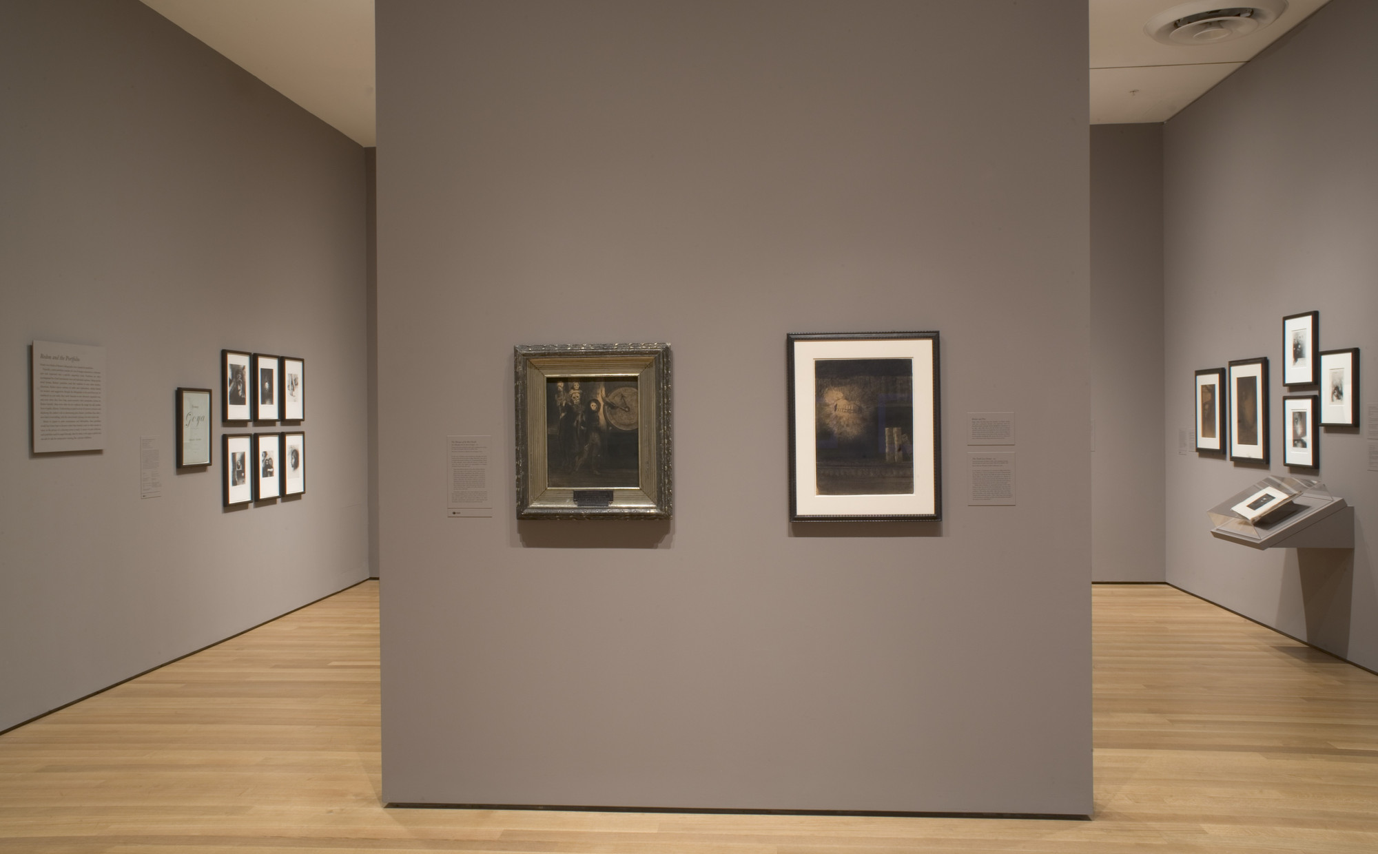 Installation view of the exhibition 