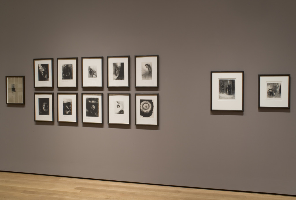 Installation view of the exhibition, “Beyond the Visible The Art of