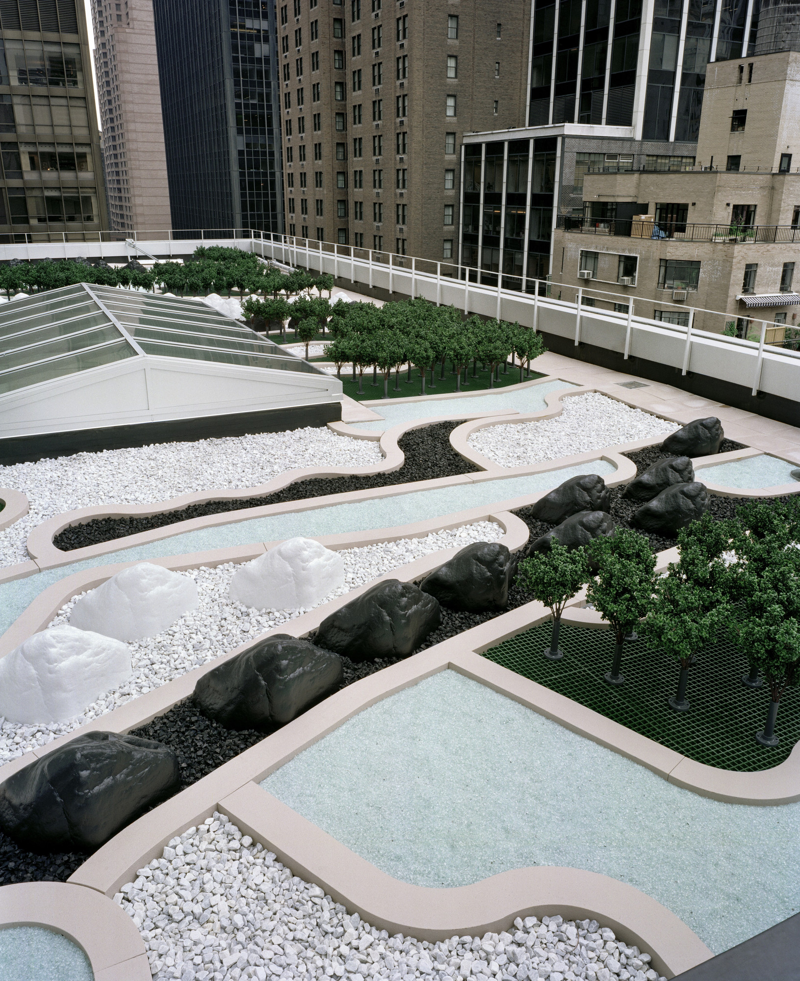 The Museum of Modern Art Roof Garden (2003-2005), represented in the exhibition, Constructing the Contemporary Landscape." | MoMA