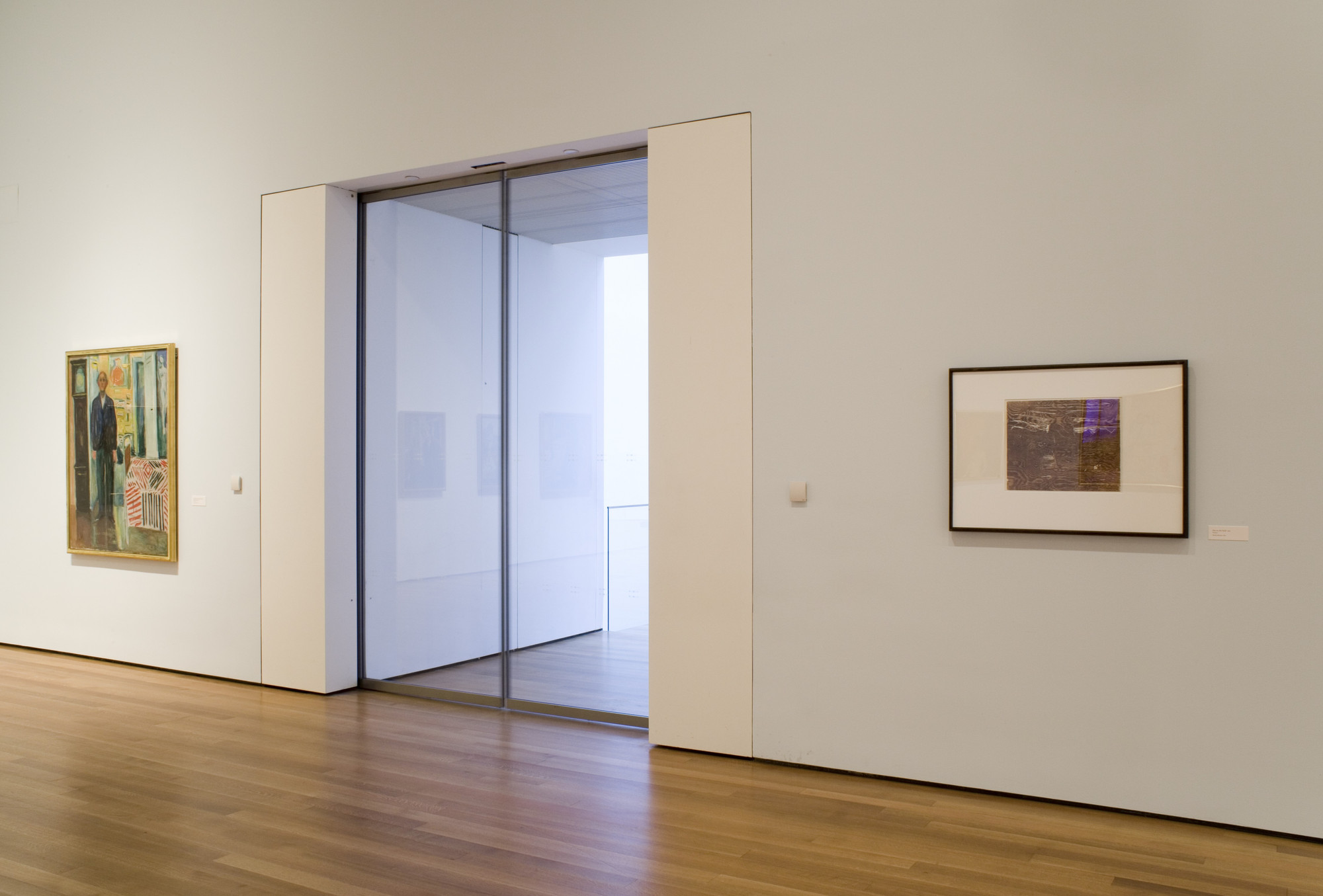 Installation view of the exhibition "Edvard Munch The Modern Life of