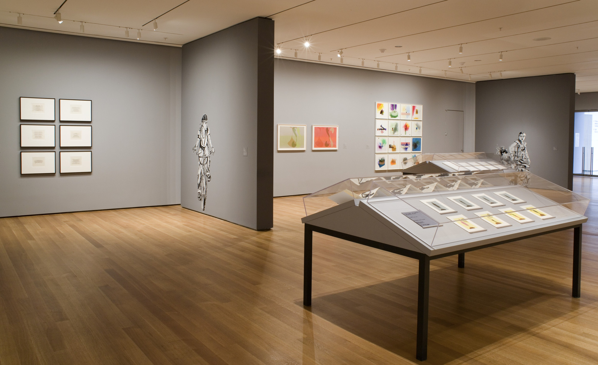 Installation view of the exhibition, "Since 2000 Printmaking Now" MoMA