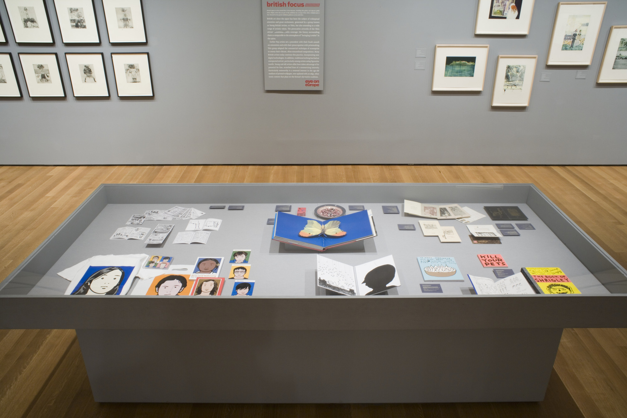 Installation view of the exhibition 