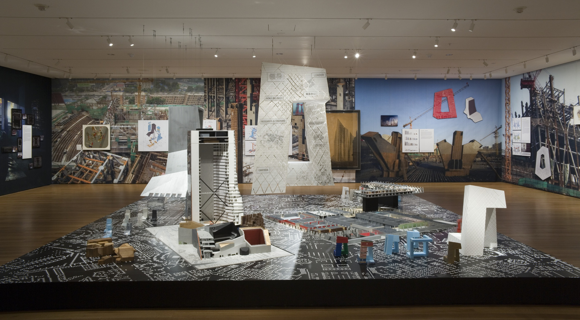 Installation view of the exhibition 