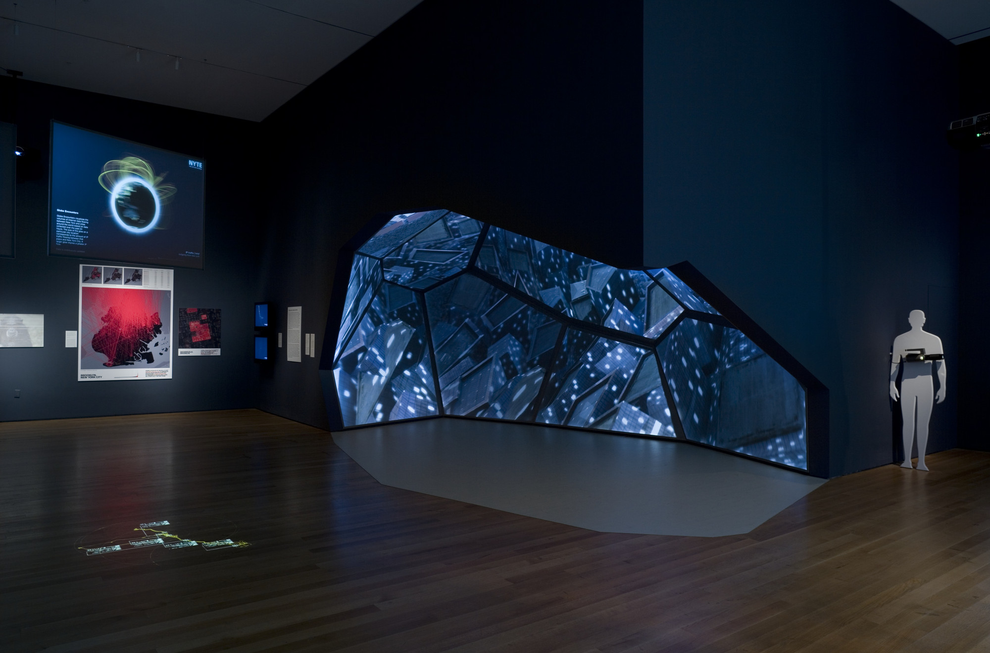 Installation view of the exhibition 