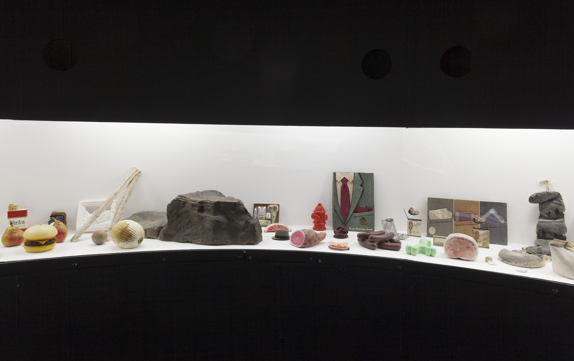 Installation view of the exhibition, "Claes Oldenburg The
