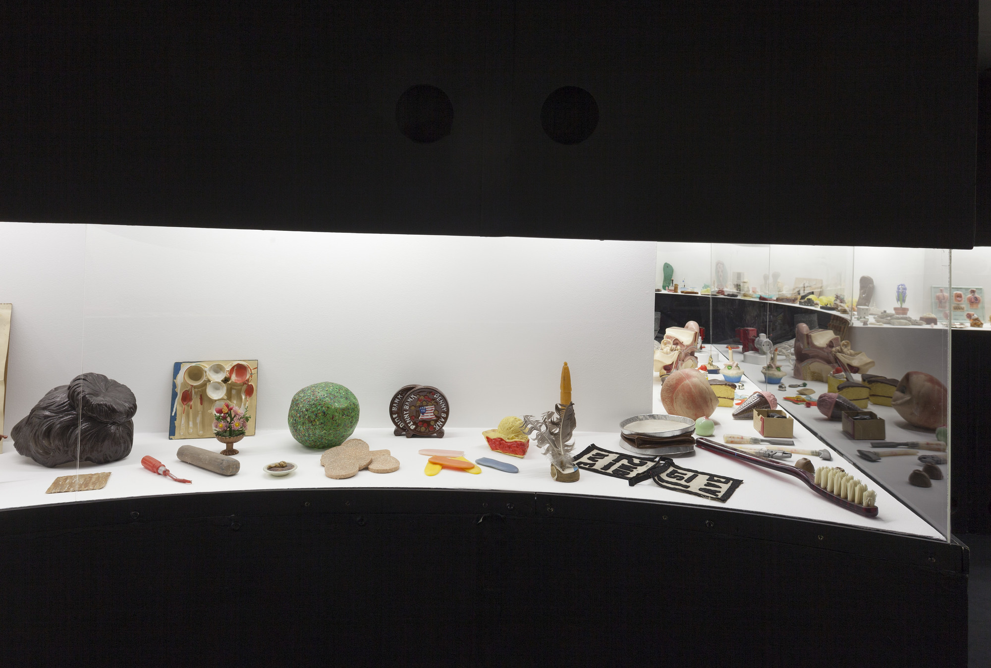 Installation view of the exhibition, "Claes Oldenburg The