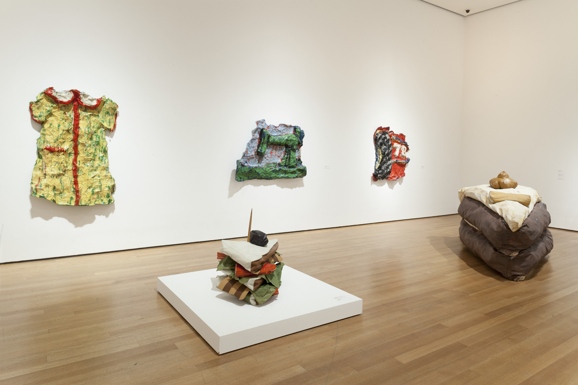 Installation view of the exhibition, "Claes Oldenburg The