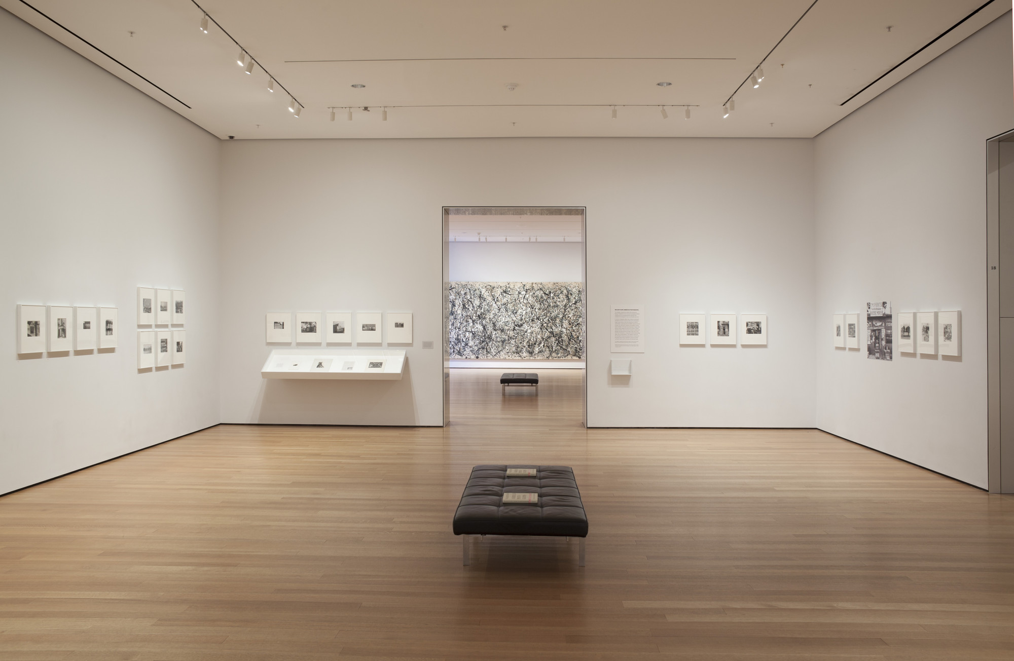 Installation view of the exhibition "Walker Evans American Photographs