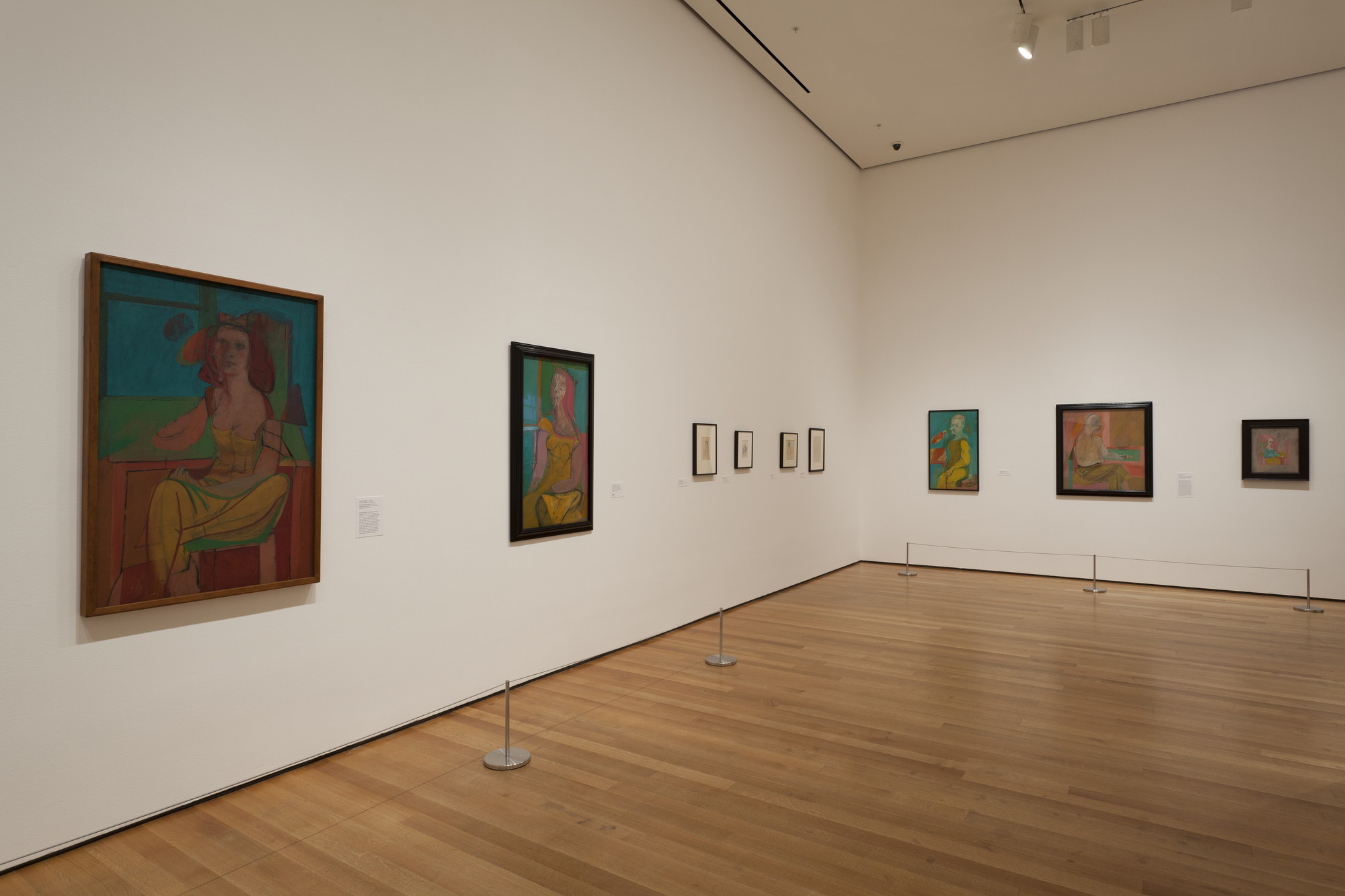 Installation view of the exhibition, "de Kooning A