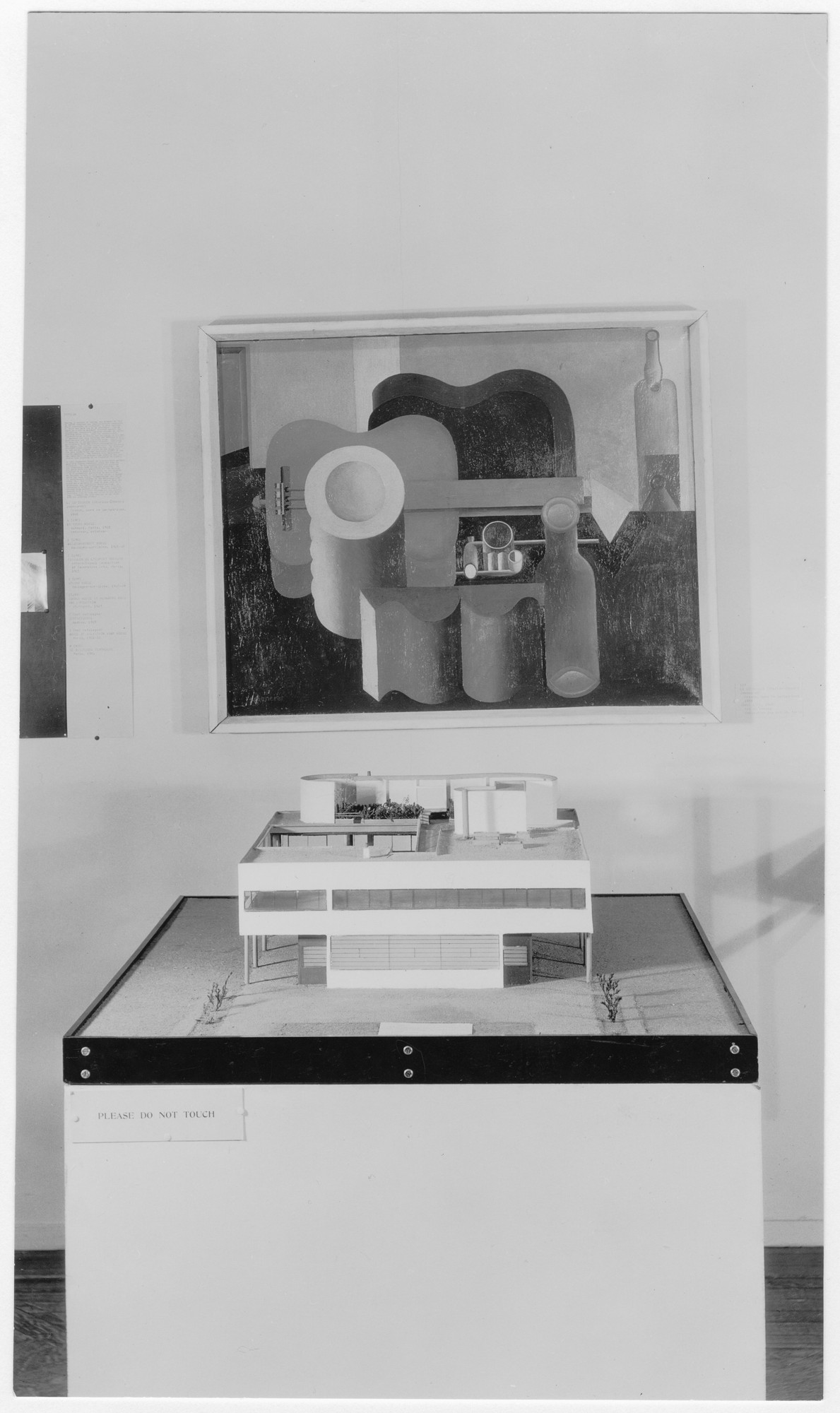 Installation view of the exhibition "Cubism and Abstract Art." MoMA