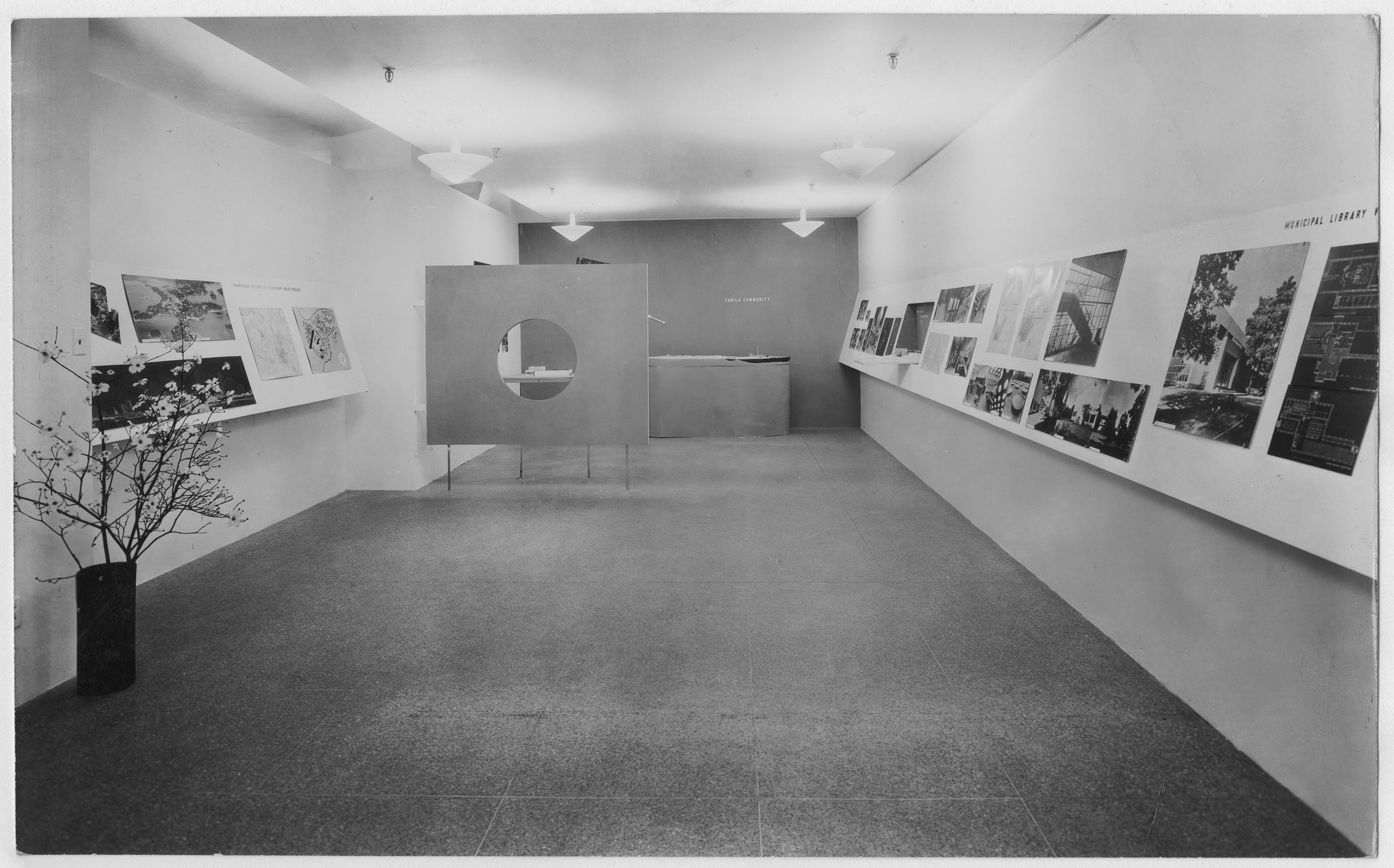 Installation view of the exhibition 