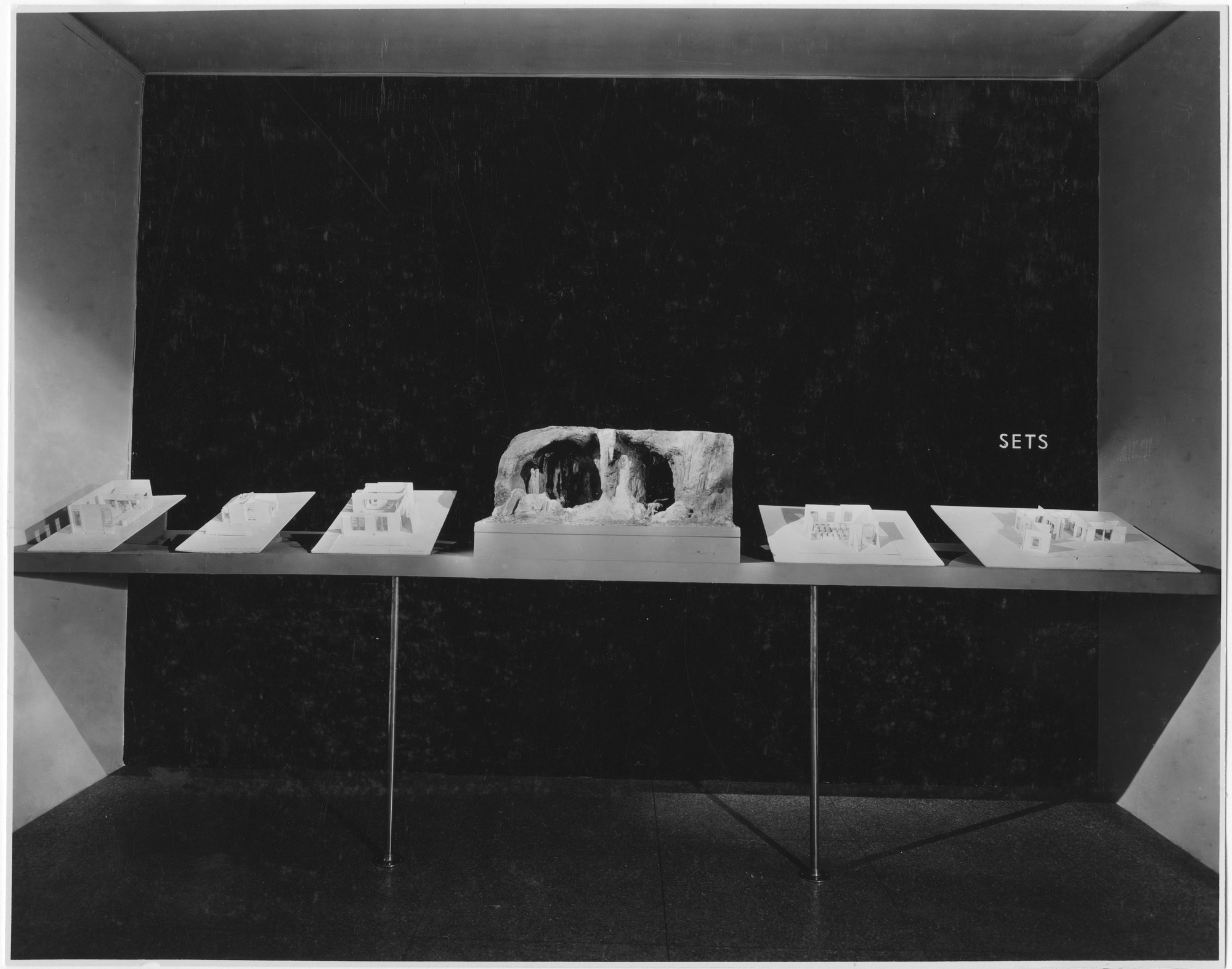 Installation view of the exhibition "The Making of a Contemporary Film