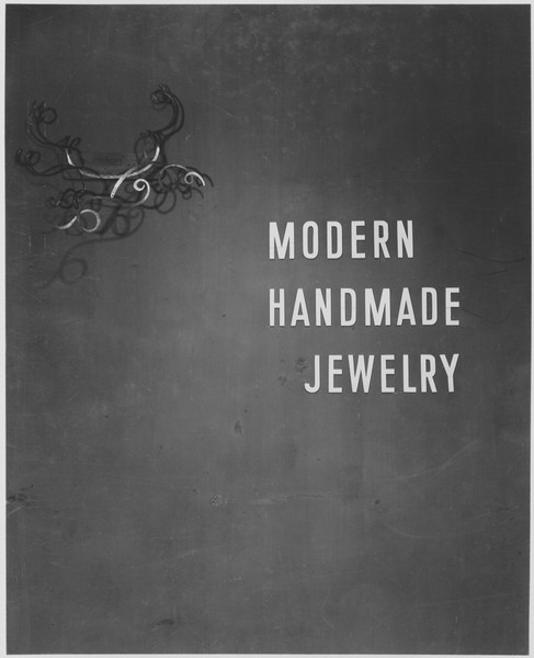 Modern Handmade Jewelry MoMA