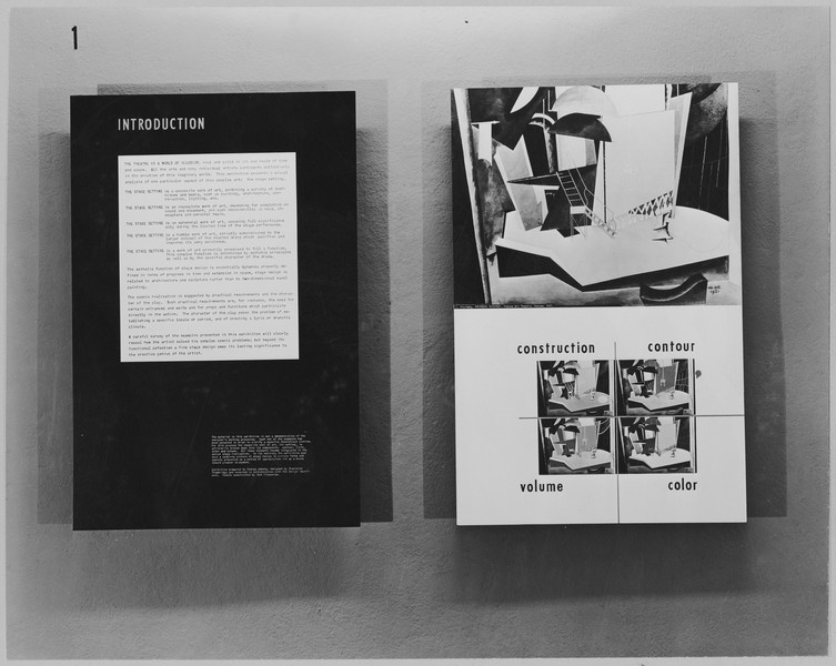 World of Illusion: Elements of Stage Design MoMA