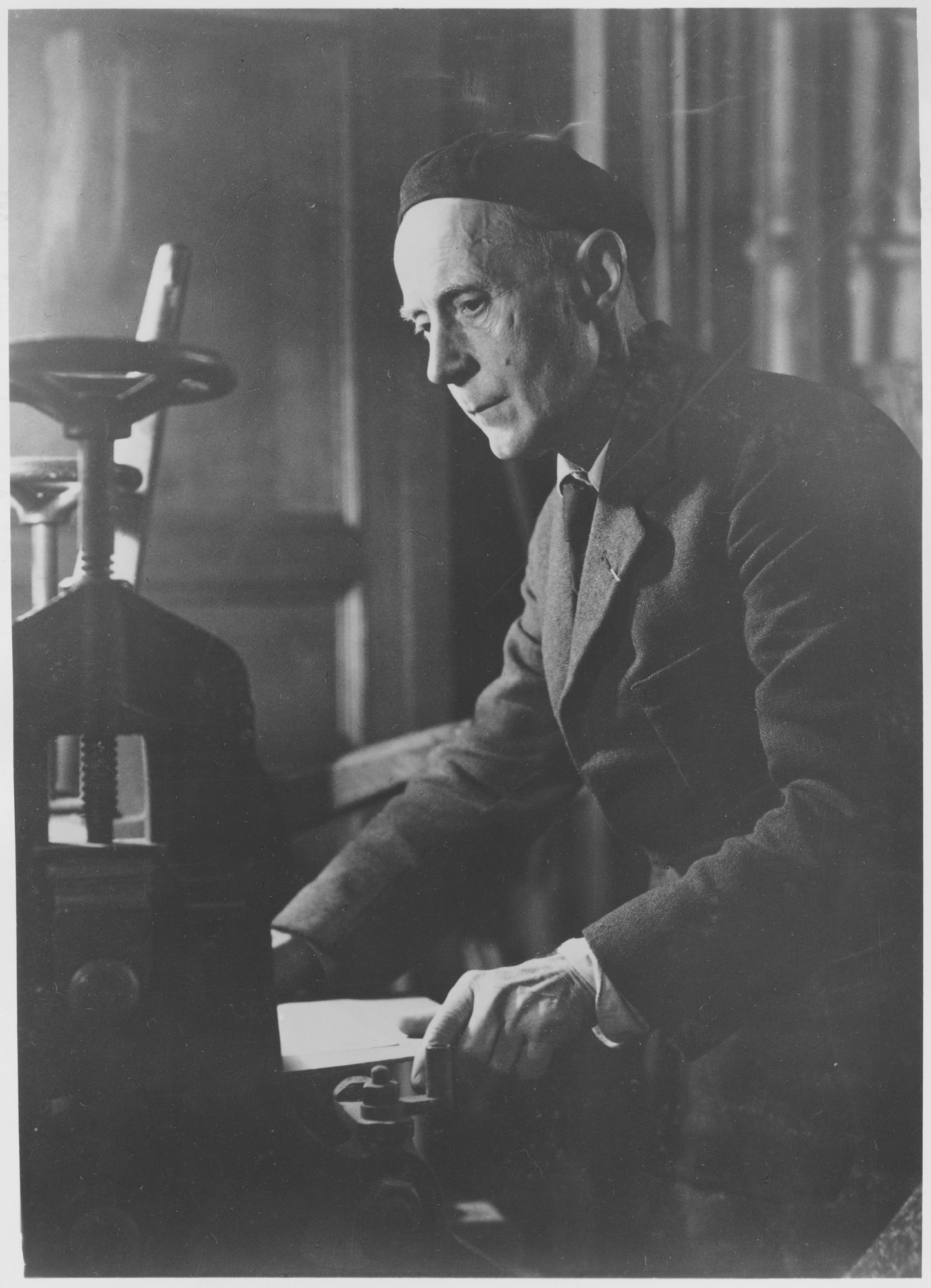 "Portrait of the Artist," research photograph associated with the ...