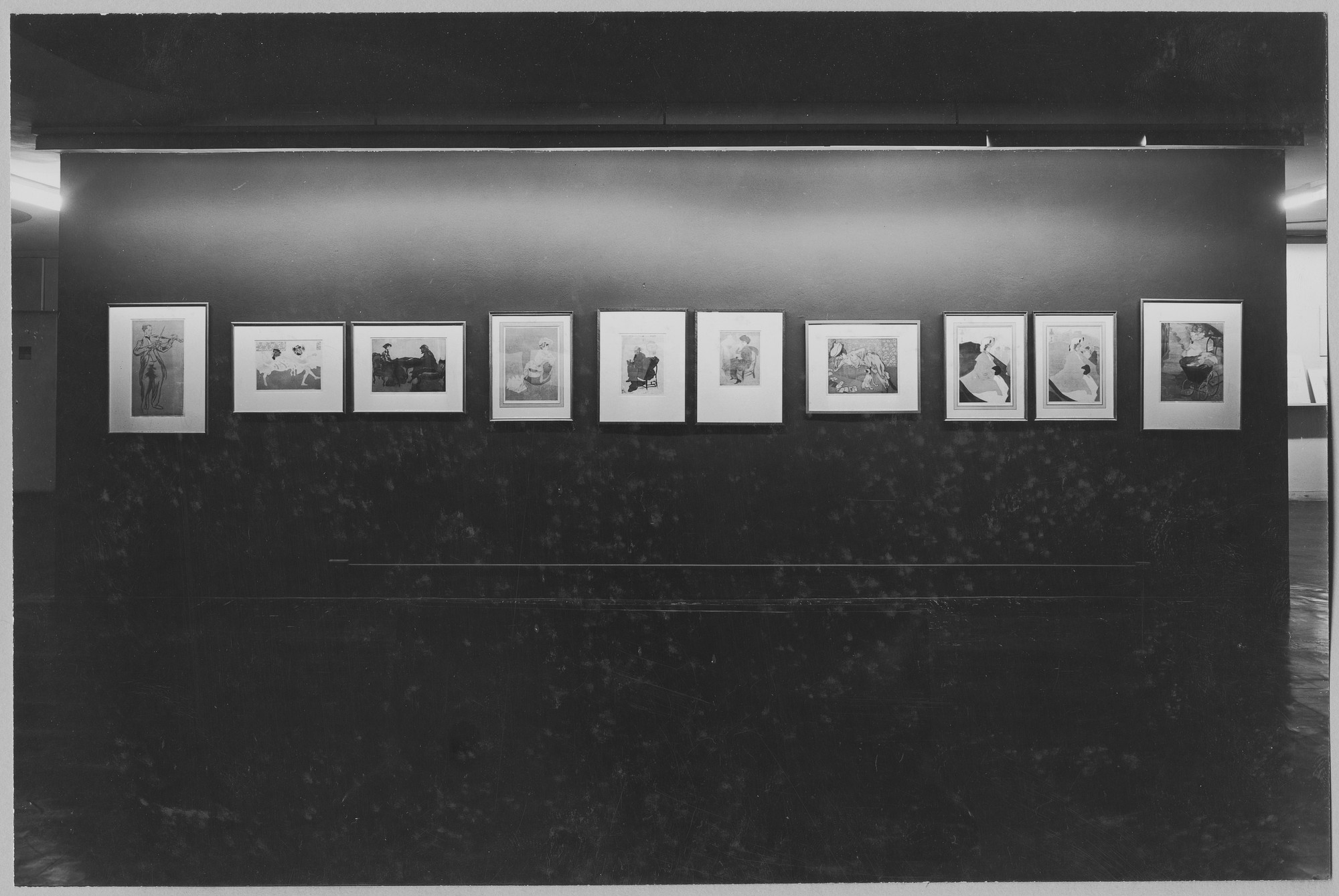 Installation view of the exhibition "Jacques Villon: His Graphic Art ...