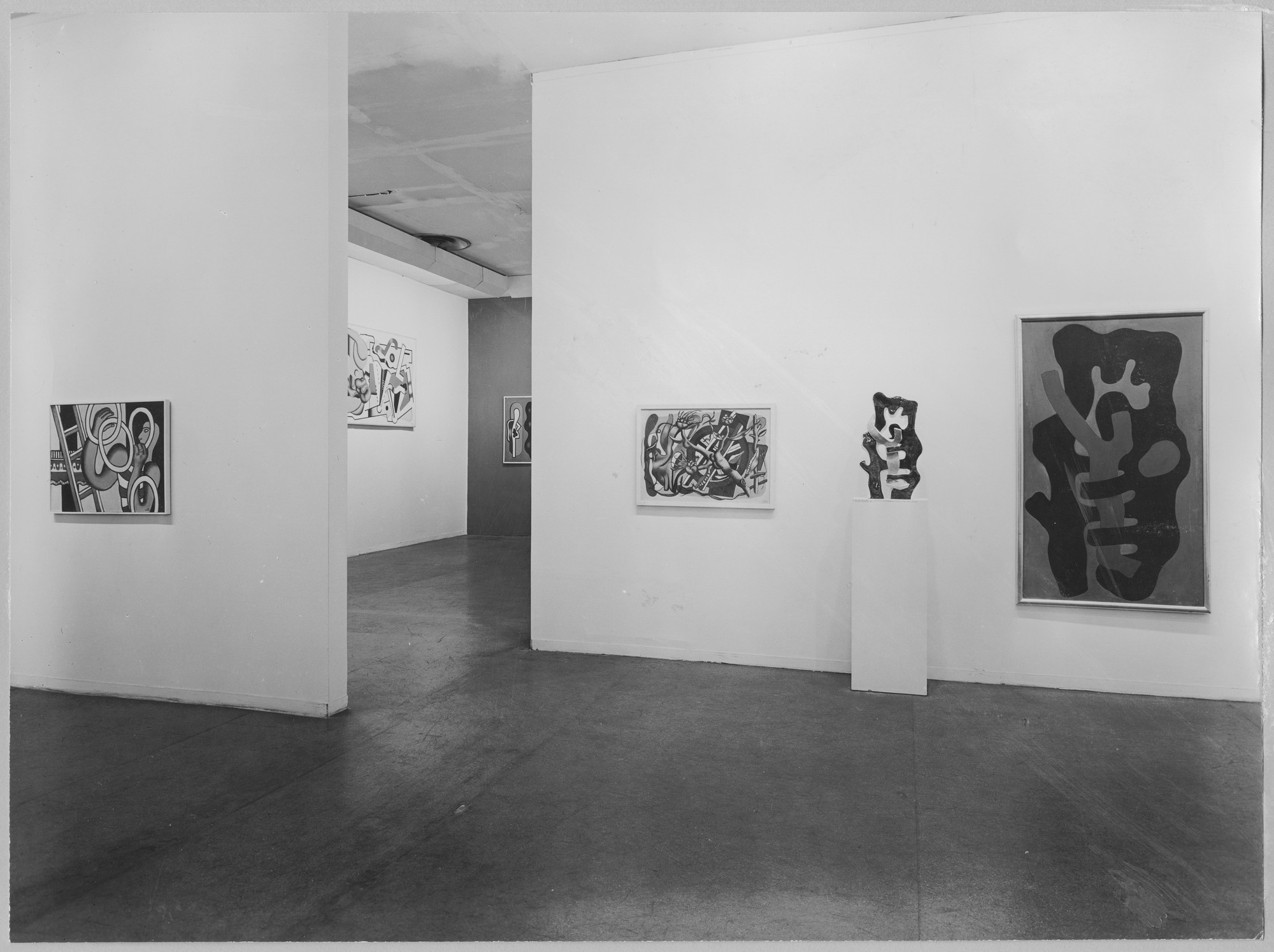 Installation view of the exhibition "Léger." MoMA