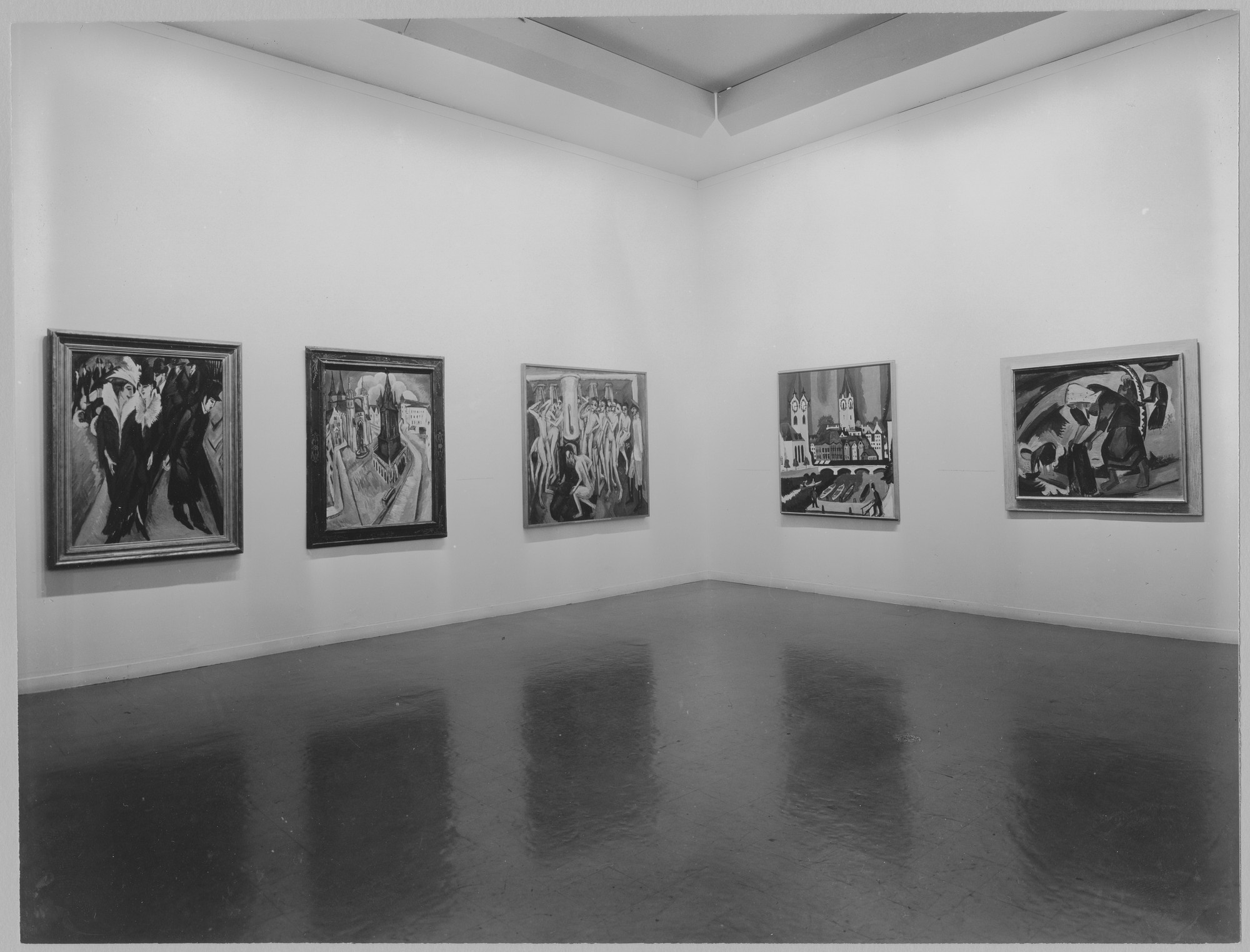 Installation view of the exhibition "German Art of the 20th Century