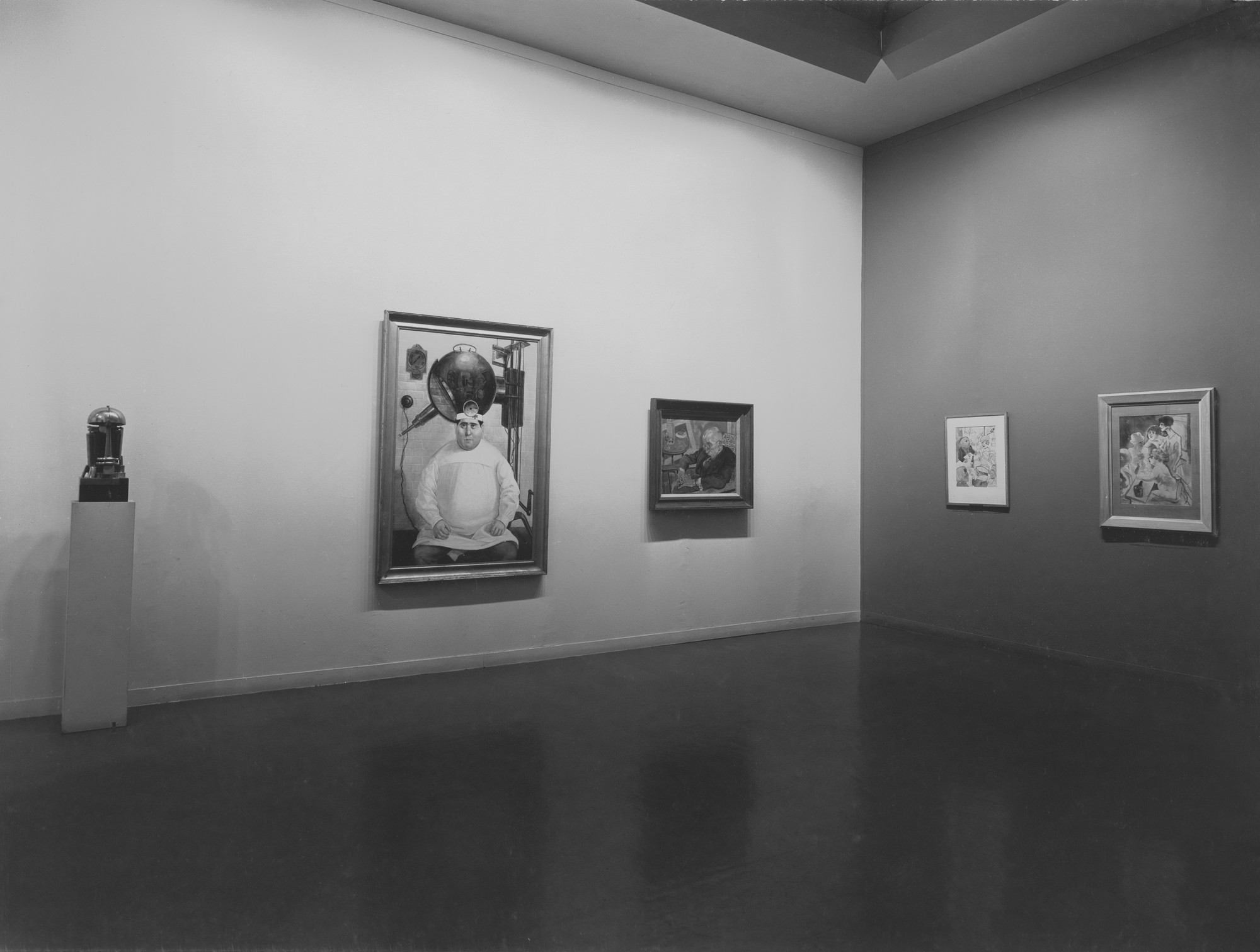 Installation view of the exhibition "German Art of the 20th Century