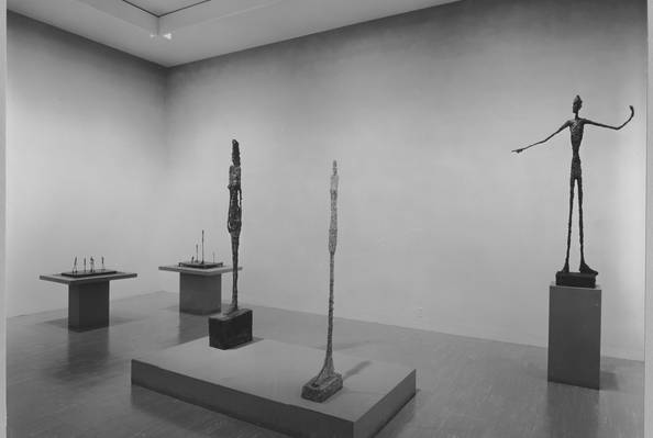 Alberto Giacometti. Man Pointing. 1947 | MoMA
