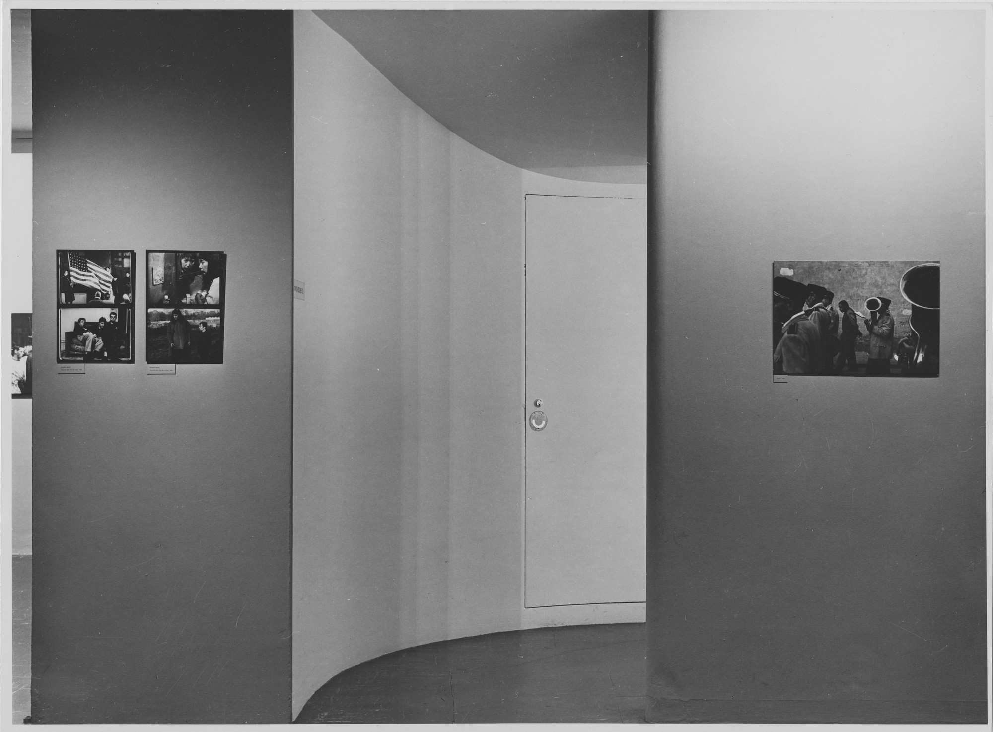 Installation view of the exhibition "Harry Callahan and Robert Frank