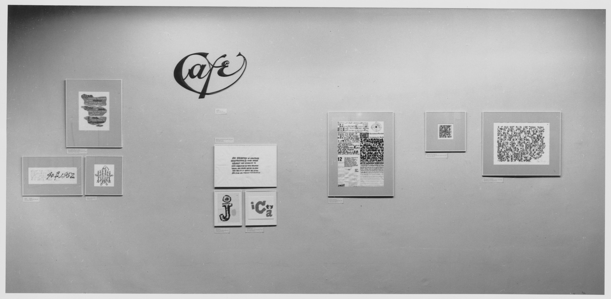 Installation view of the exhibition 