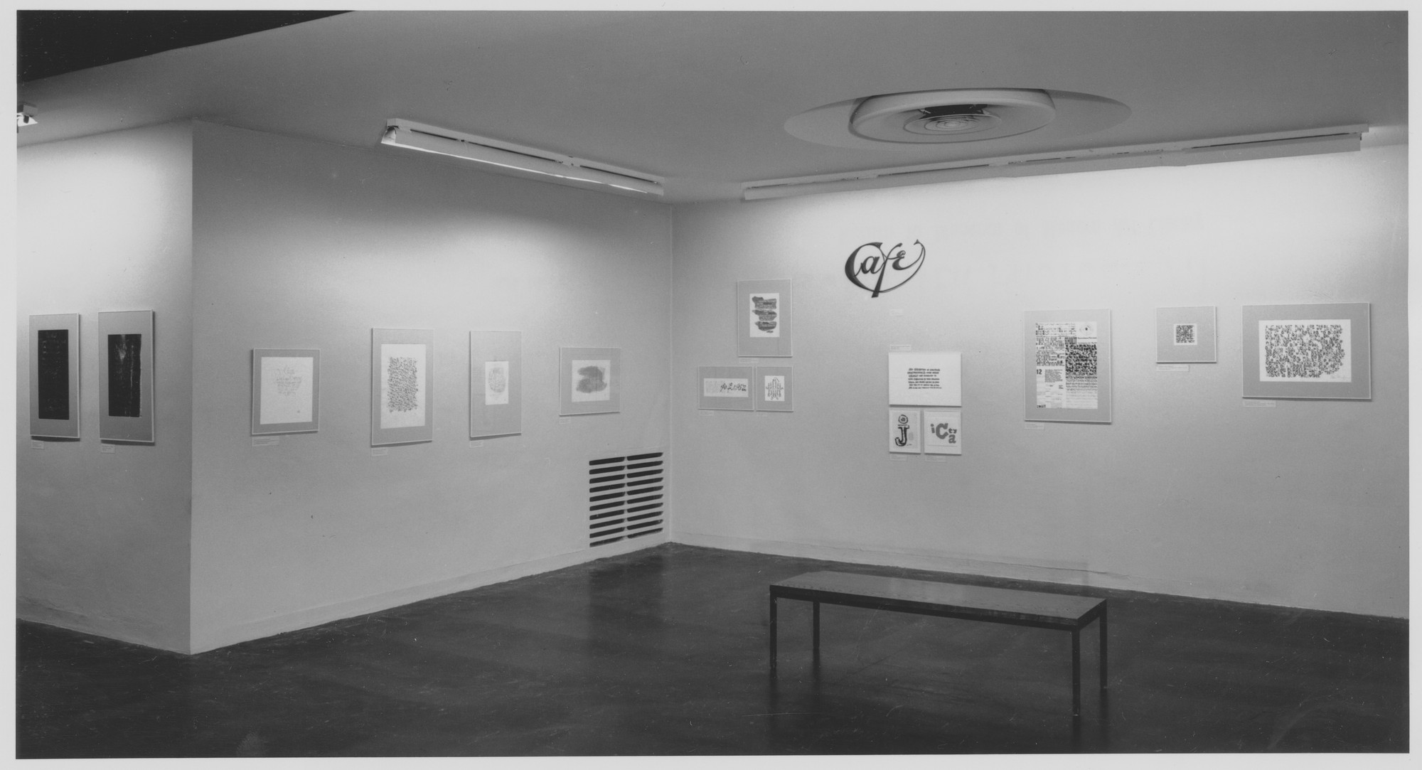 Installation view of the exhibition 