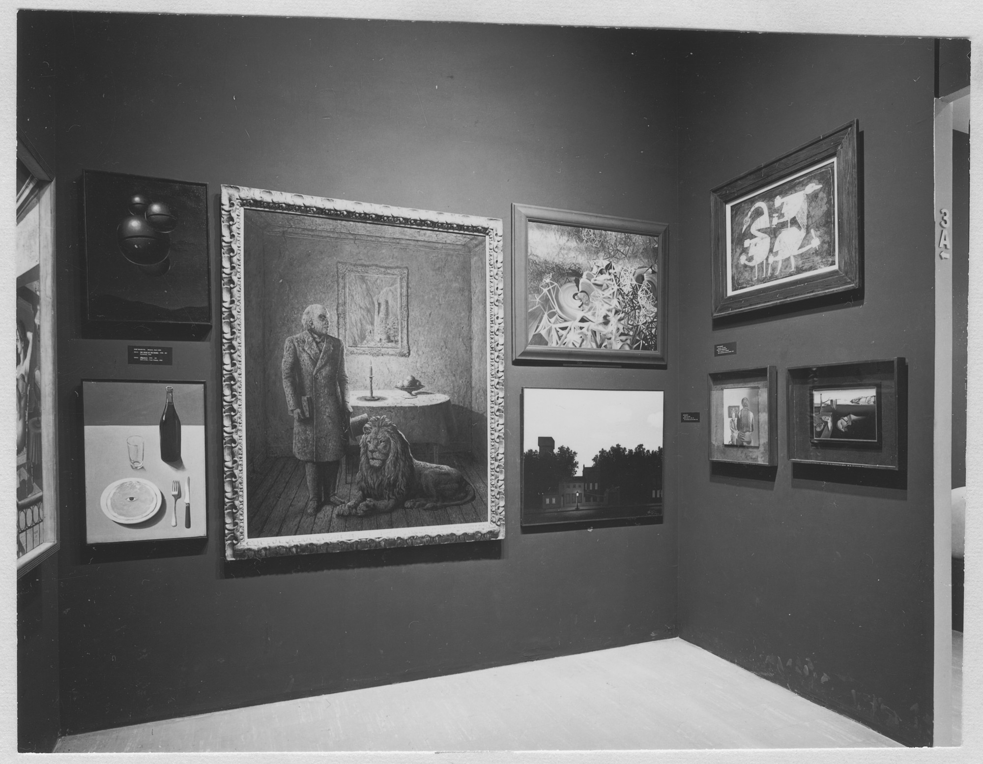 Installation view of the exhibition, "Painting and Sculpture from the Museum Collection," in the series, "Art in a Changing 1884-1964." | MoMA