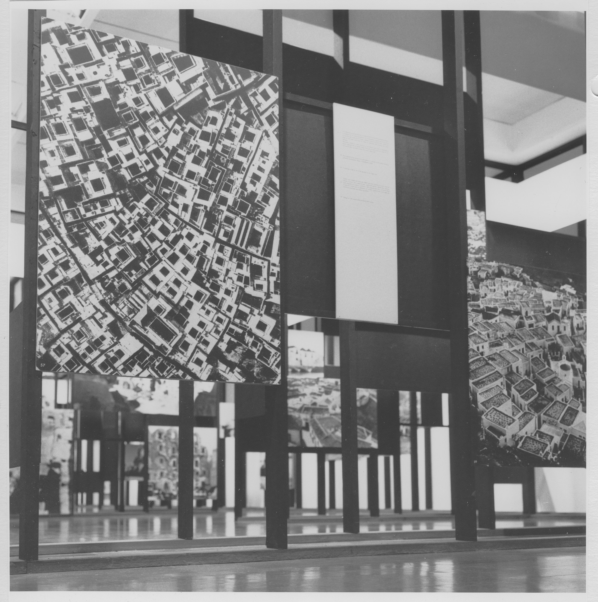 Installation view of the exhibition "Architecture Without Architects