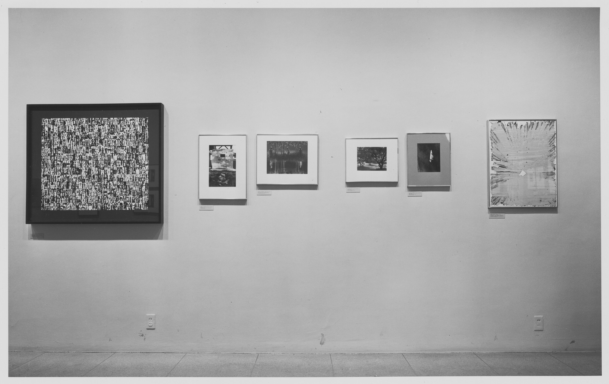 Installation view of the exhibition "Photography as Printmaking." MoMA