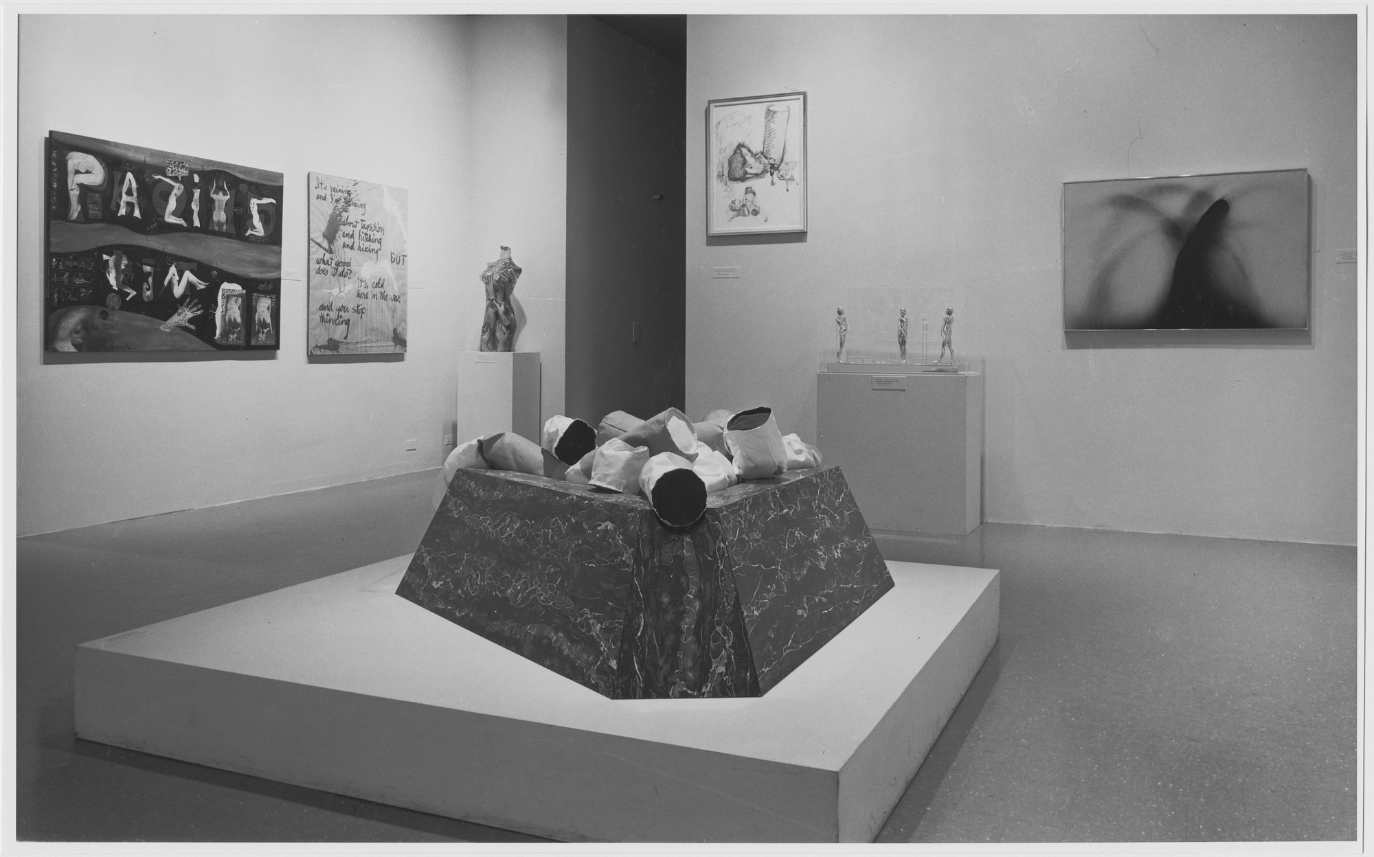 Installation view of the exhibition 