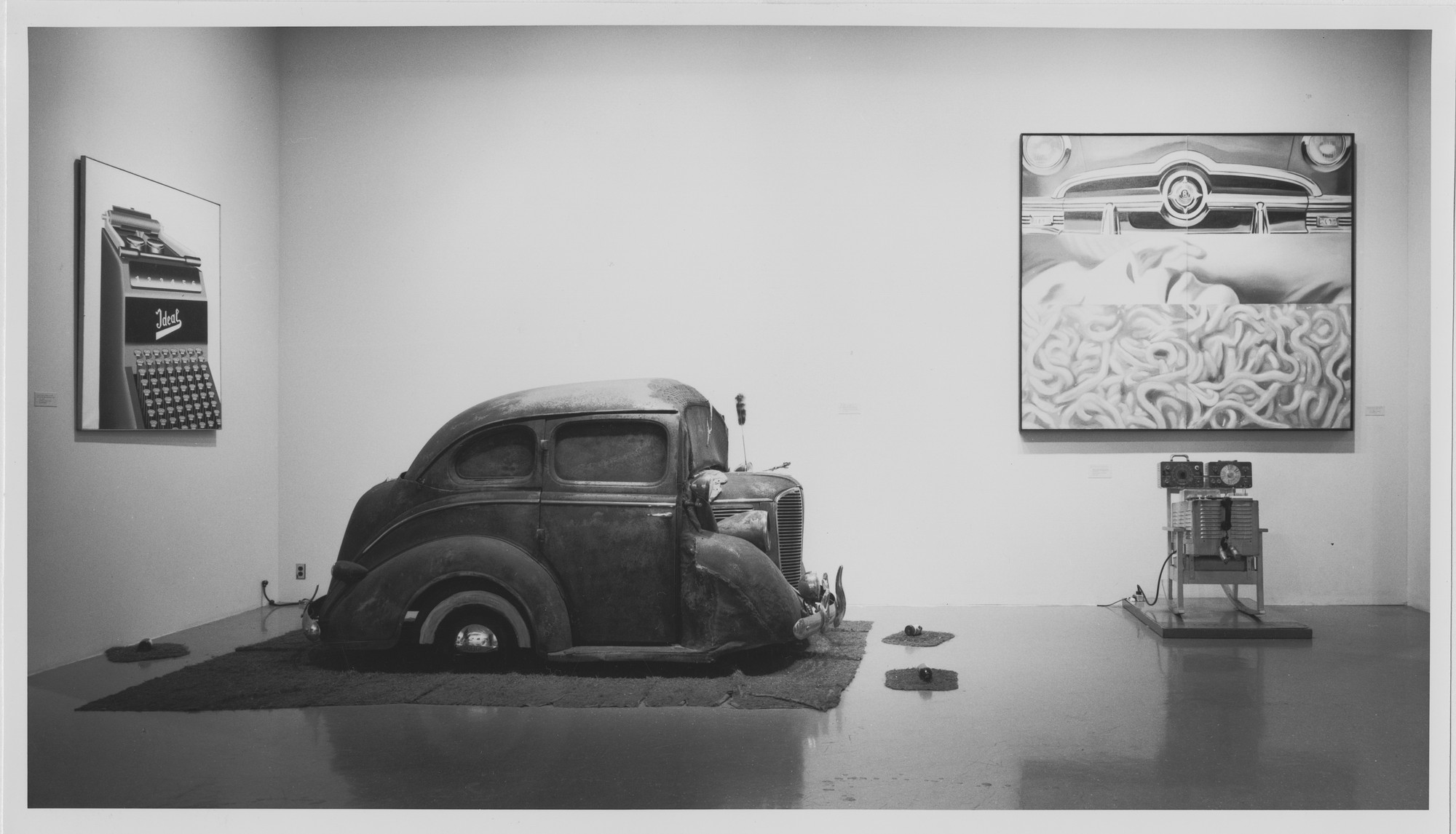 Installation view of the exhibition 